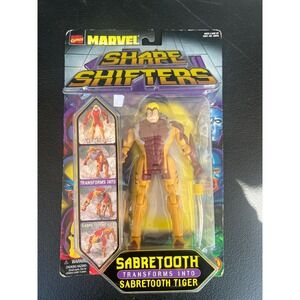 Marvel Shape Shifters Sabretooth Action Figure Toy Biz 1999 Vintage X-Men New